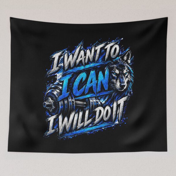 Item preview, I Want To, I Can, I Will Do It.  designed and sold by Dinasshop.