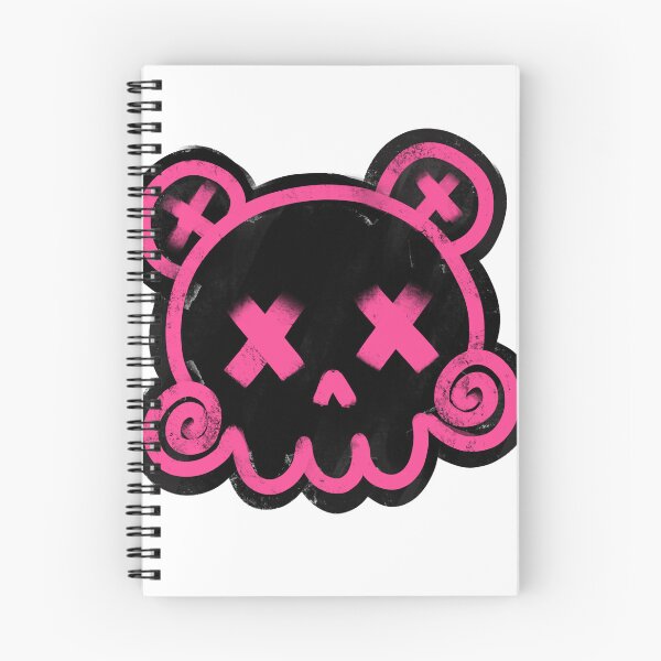 Item preview, Pink bear skully designed and sold by GalaxyKatt .