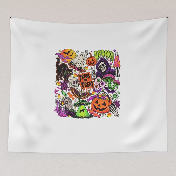 Item preview, Retro Spooky Collage designed and sold by MiteKangerin.