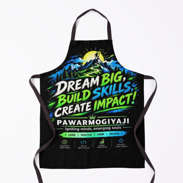 Item preview, Dream Big Build Skills Create Impact Motivational Quote designed and sold by Pawar1999.