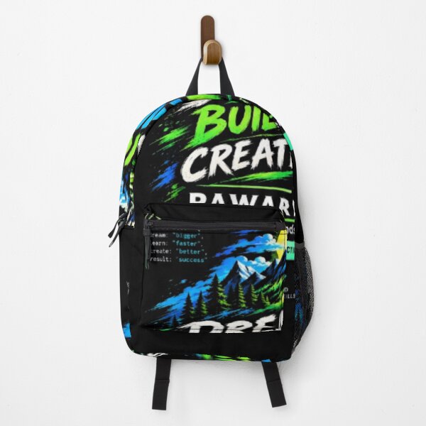 Item preview, Dream Big Build Skills Create Impact Motivational Quote designed and sold by Pawar1999.