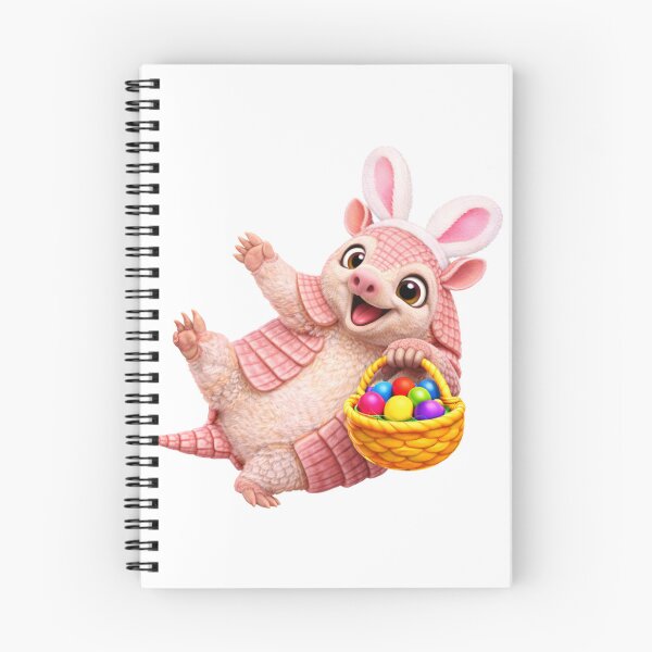 Item preview, Pink Fairy Armadillo Easter Basket designed and sold by Sillytoe.