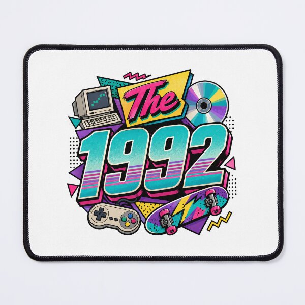 Item preview, The 1992 Neon Birthday designed and sold by RedCircleArt.