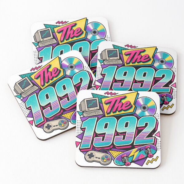 Item preview, The 1992 Neon Birthday designed and sold by RedCircleArt.