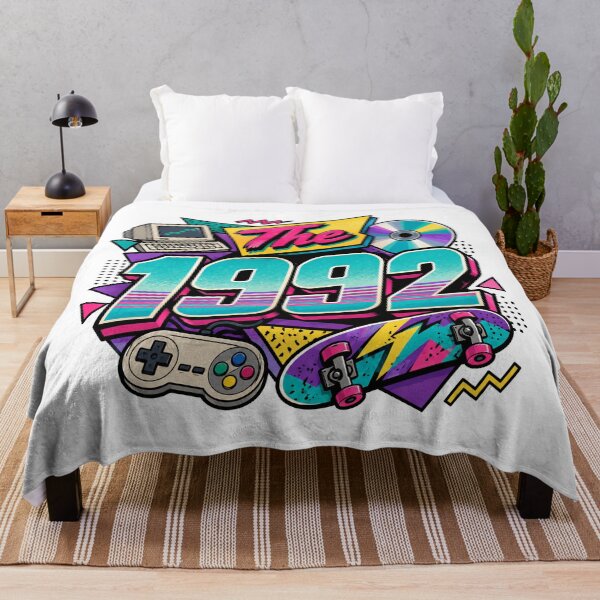Item preview, The 1992 Neon Birthday designed and sold by RedCircleArt.