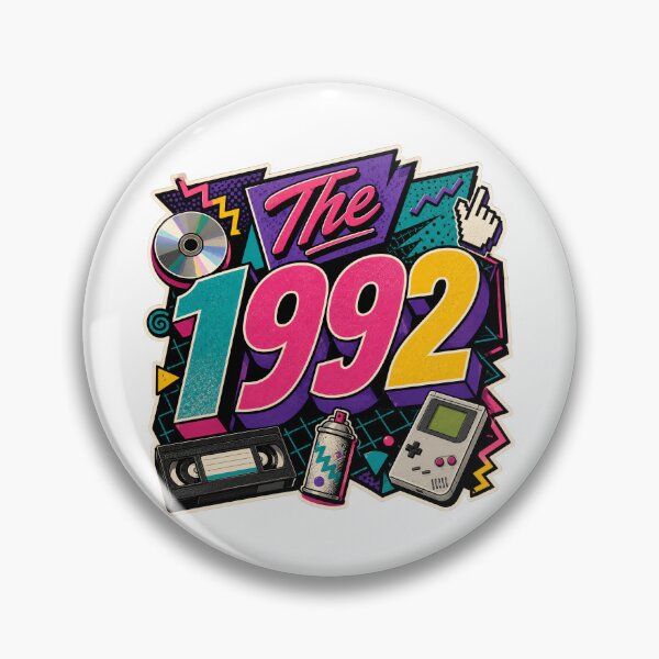 Item preview, The 1992 Retro Tech Birthday designed and sold by RedCircleArt.