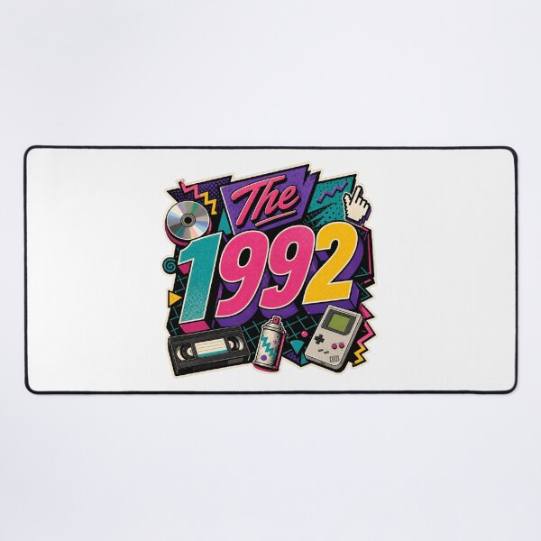 Item preview, The 1992 Retro Tech Birthday designed and sold by RedCircleArt.
