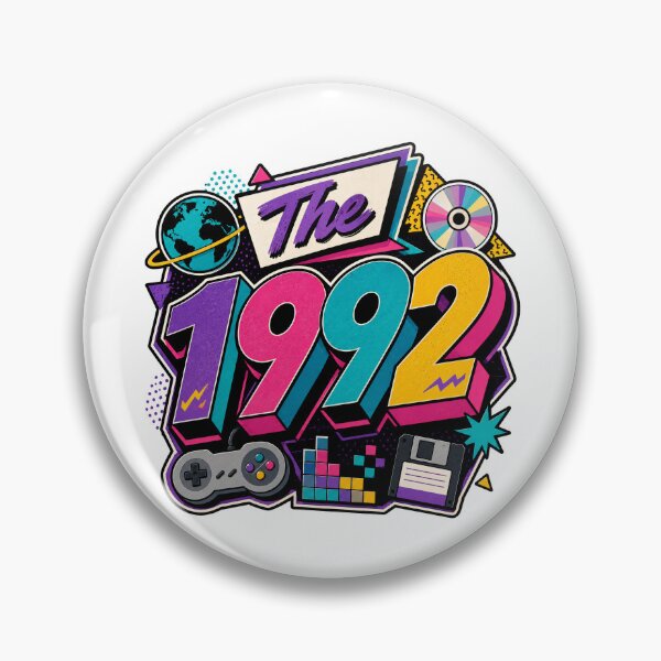 Item preview, The 1992 Pixel Birthday designed and sold by RedCircleArt.