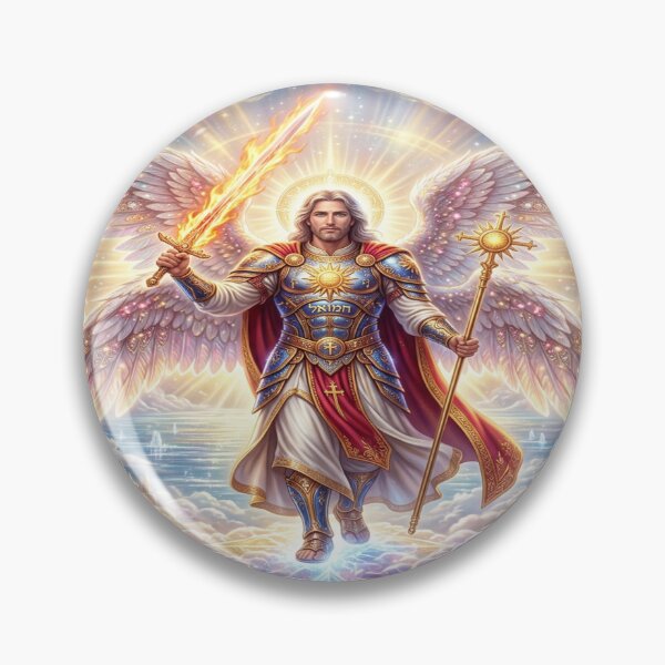 Item preview, A Celestial Vision of Archangel Chamuel designed and sold by Solomon-Ent-144.