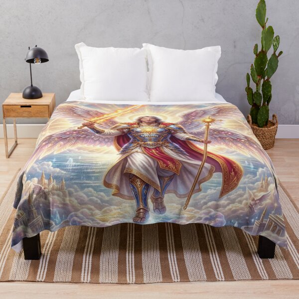 Item preview, A Celestial Vision of Archangel Chamuel designed and sold by Solomon-Ent-144.