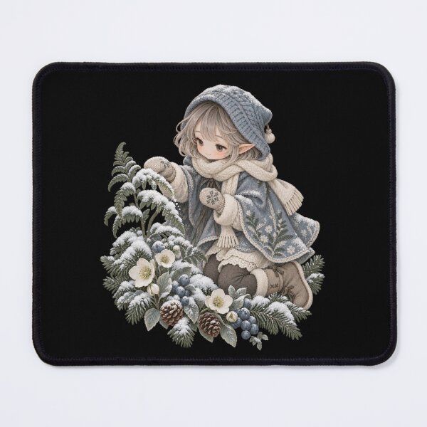 Item preview, Frost Fern Elf Mystic Winter Botanical designed and sold by PhylonBoxx.