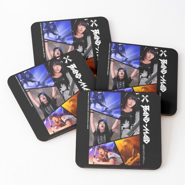 Item preview, Japanese Maid Band Collage Panel designed and sold by rukiyadevelle.