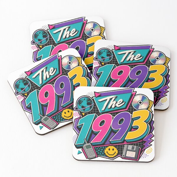 Item preview, The 1993 Retro Birthday designed and sold by RedCircleArt.