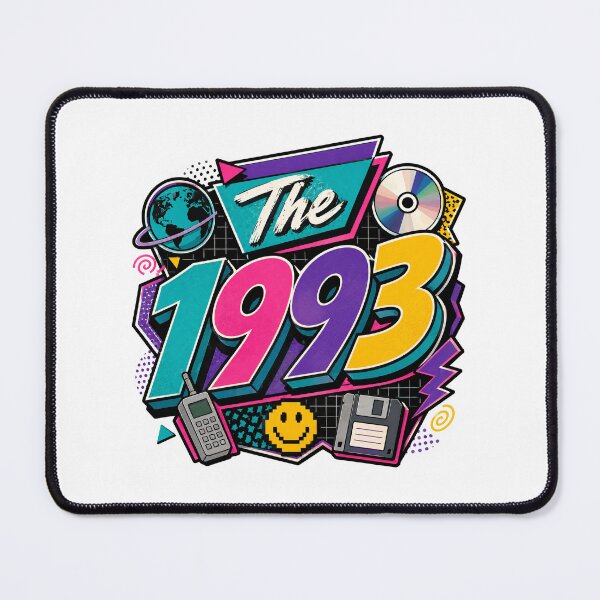 Item preview, The 1993 Retro Birthday designed and sold by RedCircleArt.