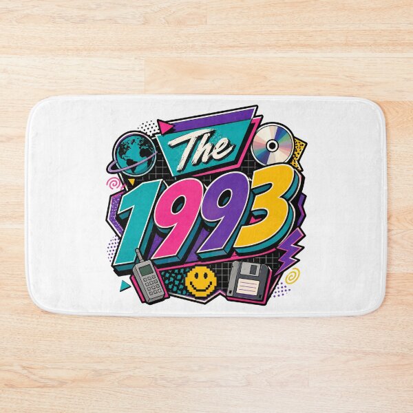 Item preview, The 1993 Retro Birthday designed and sold by RedCircleArt.