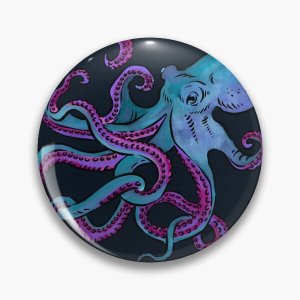 Item preview, Octopus - watercolor designed and sold by PeachyLitchi.