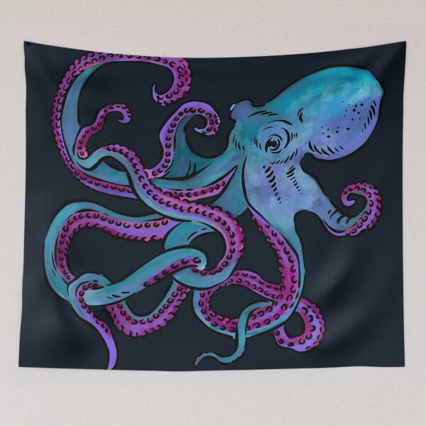 Item preview, Octopus - watercolor designed and sold by PeachyLitchi.