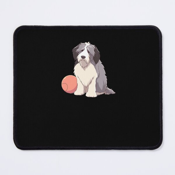 Item preview, Cute Bearded Collie Sad Sticker designed and sold by Shopthuthanh.