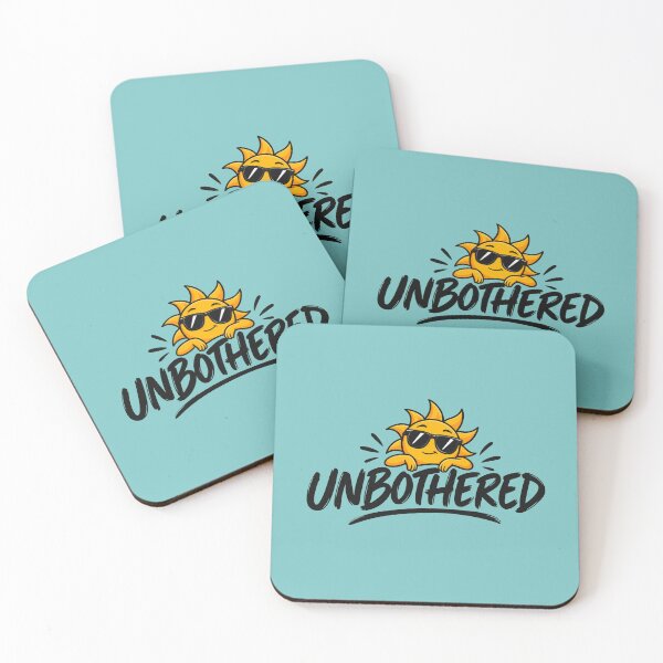 Item preview, Unbothered Cute Sun with Sunglasses Funny Summer Vibe Design designed and sold by SeJaa.