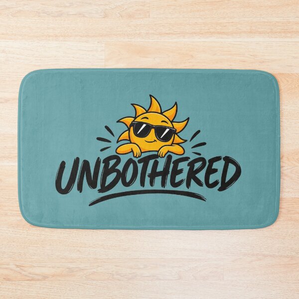 Item preview, Unbothered Cute Sun with Sunglasses Funny Summer Vibe Design designed and sold by SeJaa.
