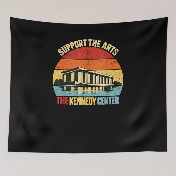 Item preview, Support The Arts Kennedy Center Retro Washington DC designed and sold by design-sopsunil.