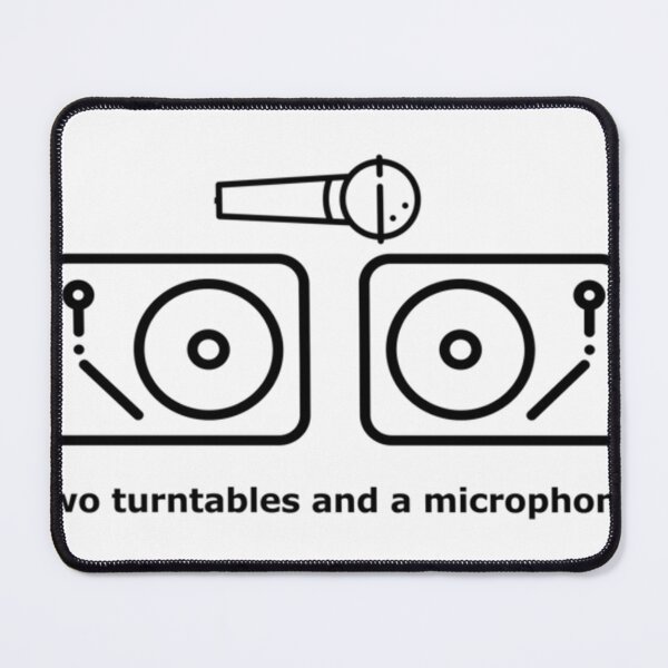 Item preview, Two Turntables And A Microphone designed and sold by NicoleSiah.
