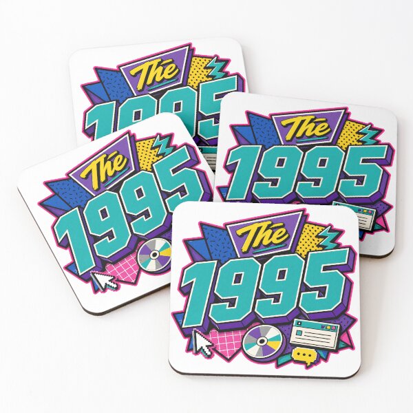 Item preview, The 1995 Retro Birthday designed and sold by RedCircleArt.