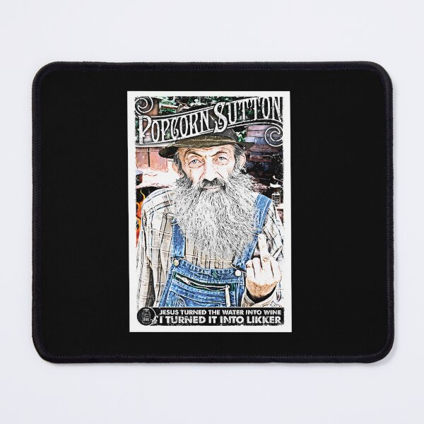 Item preview, Vintage Mountain Man Moonshine Distiller Illustration designed and sold by JohnFeistd.