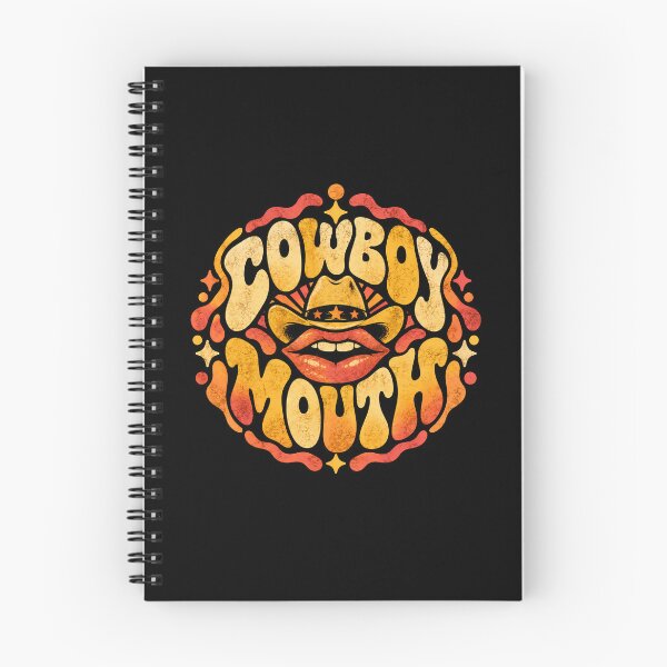 Item preview, Cowboy Mouth Psychedelic Western Lips Design designed and sold by JMS-Artvintage.