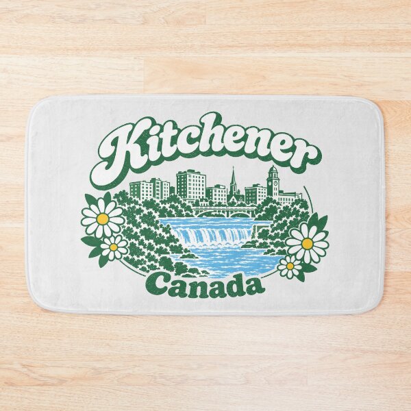 Item preview, Kitchener Ontario Canada Retro Pretty City  designed and sold by HowToCanadian.