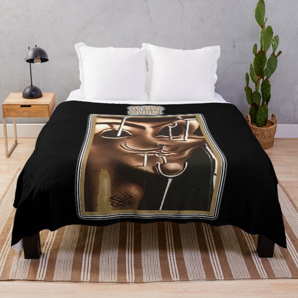 Item preview, Stoner Metal Band Golden Face Portrait designed and sold by AFKChic.