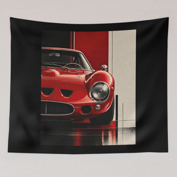 Item preview, Jaguar XK120 – British Red Elegance designed and sold by Jerhus.
