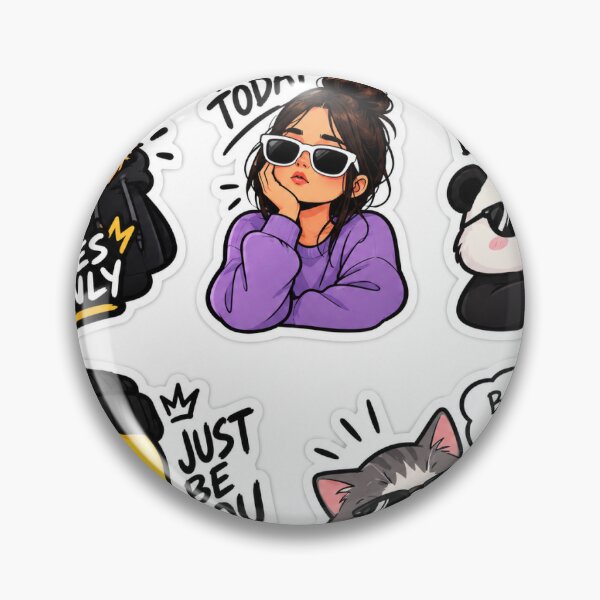 Item preview, Cool Aesthetic Gen Z Sticker Pack   designed and sold by Nicefashions.