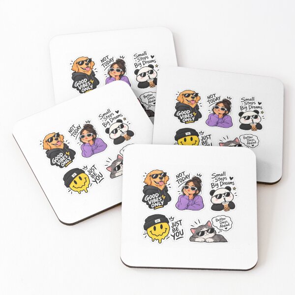 Item preview, Cool Aesthetic Gen Z Sticker Pack   designed and sold by Nicefashions.