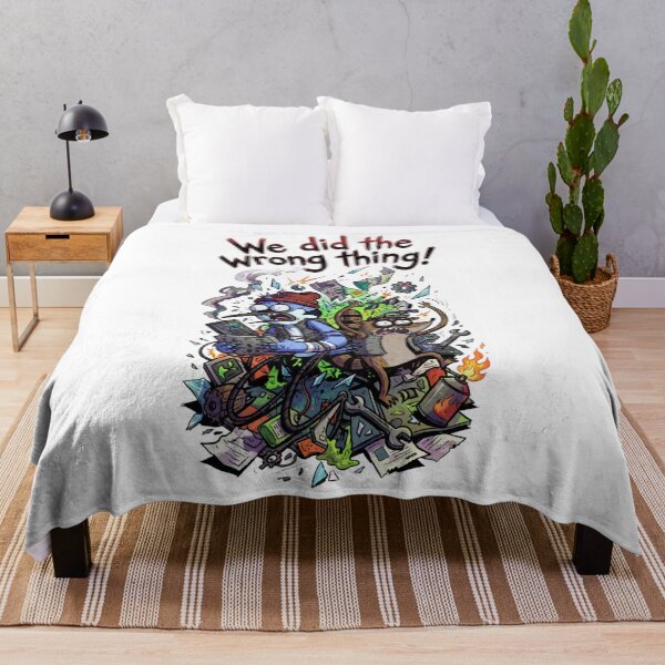 Item preview, Mordecai And Rigby We Did The Wrong Thing Explosion Regular Show Fan Art Classic  designed and sold by circliqueart.