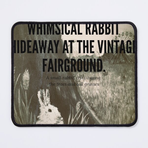 Item preview, Whimsical Rabbit Hideaway at the Vintage Fairground. designed and sold by HanneKatariina-.