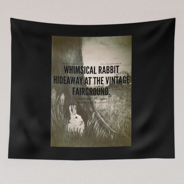 Item preview, Whimsical Rabbit Hideaway at the Vintage Fairground. designed and sold by HanneKatariina-.