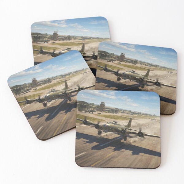 Item preview, B-17 Flying Fortress Airfield Takeoff designed and sold by Airpower Art.
