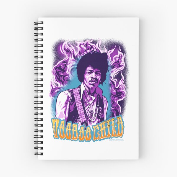 Artikelvorschau, Jimi Hendrix Voodoo Child Flames Design entworfen und verkauft von Kyle James.