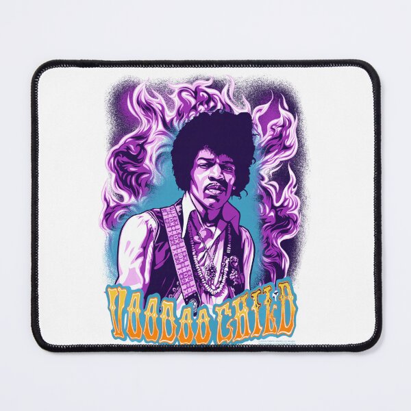 Item preview, Jimi Hendrix Voodoo Child Flames Design designed and sold by Kyle James.