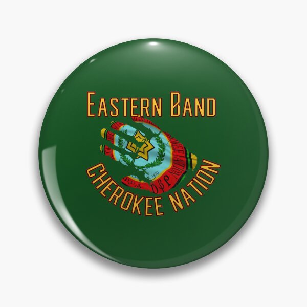 Item preview, Eastern Band Cherokee Nation Handprint Flag designed and sold by PaulineStanl15.