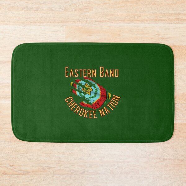 Item preview, Eastern Band Cherokee Nation Handprint Flag designed and sold by PaulineStanl15.