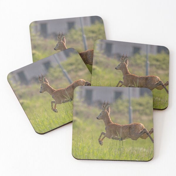 Item preview, Roe Buck Leaping Through Summer Meadow designed and sold by Medve Photography & Design.