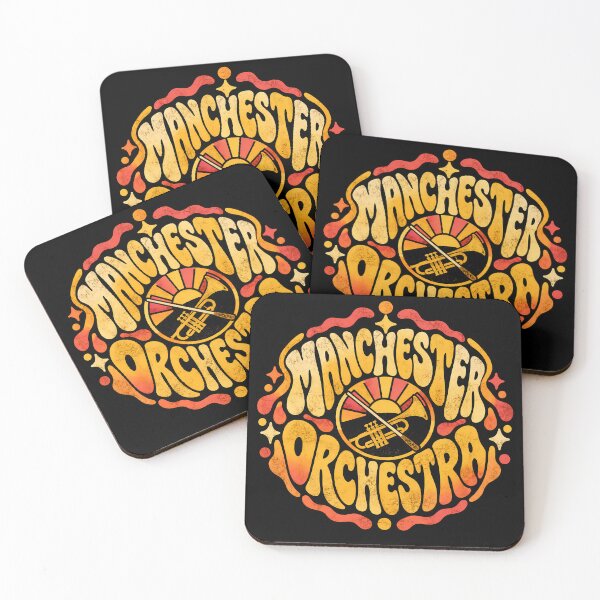 Item preview, Manchester Orchestra Psychedelic Sunset Emblem designed and sold by JMS-Artvintage.