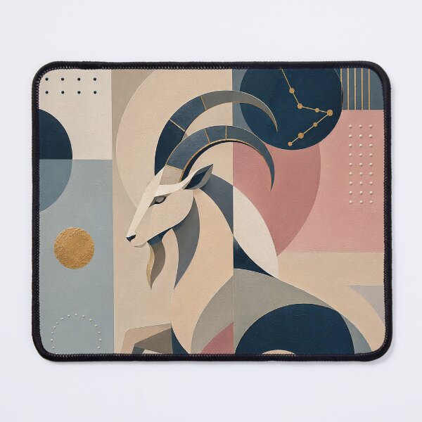 Item preview, Capricorn Zodiac illustration – Celestial Astrology Art designed and sold by GalleryKauffeld.