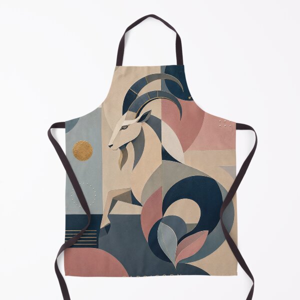 Item preview, Capricorn Zodiac illustration – Celestial Astrology Art designed and sold by GalleryKauffeld.