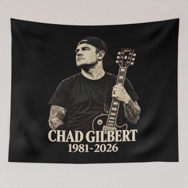 Item preview, Chad Gilbert New Found Glory Pop Punk Music Guitarist Graphic designed and sold by StarHomes.
