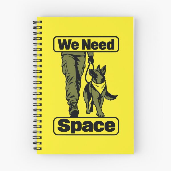 Item preview, We Need Space Reactive Dog designed and sold by KAYJAY DESIGNS.