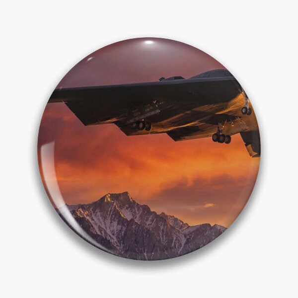 Item preview, B-2 Spirit Low Flyby Over Sierra Nevada designed and sold by Airpower Art.