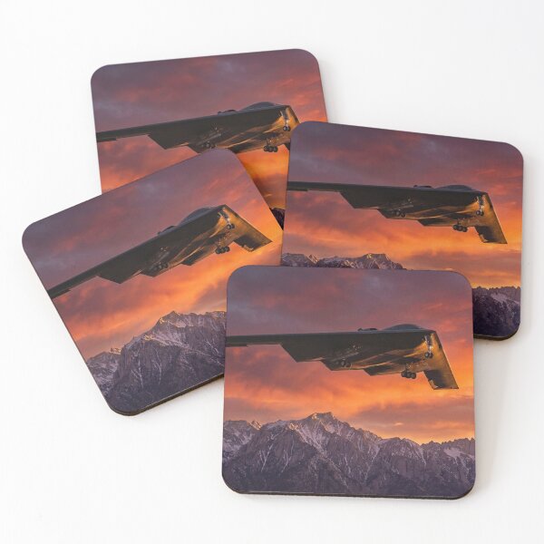 Item preview, B-2 Spirit Low Flyby Over Sierra Nevada designed and sold by Airpower Art.
